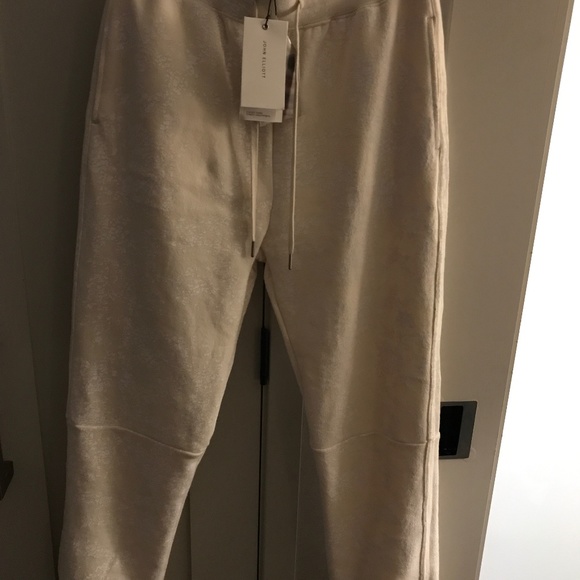 John Elliott COATED TERRY SYDNEY SWEATPANTS